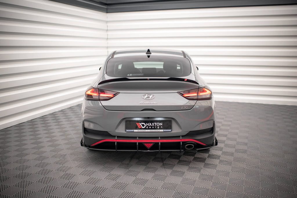 Maxton Design Street Pro Rear Side Splitters + Flaps para Hyundai I30 Fastback N-Line Mk3 Facelift - imagen 6
