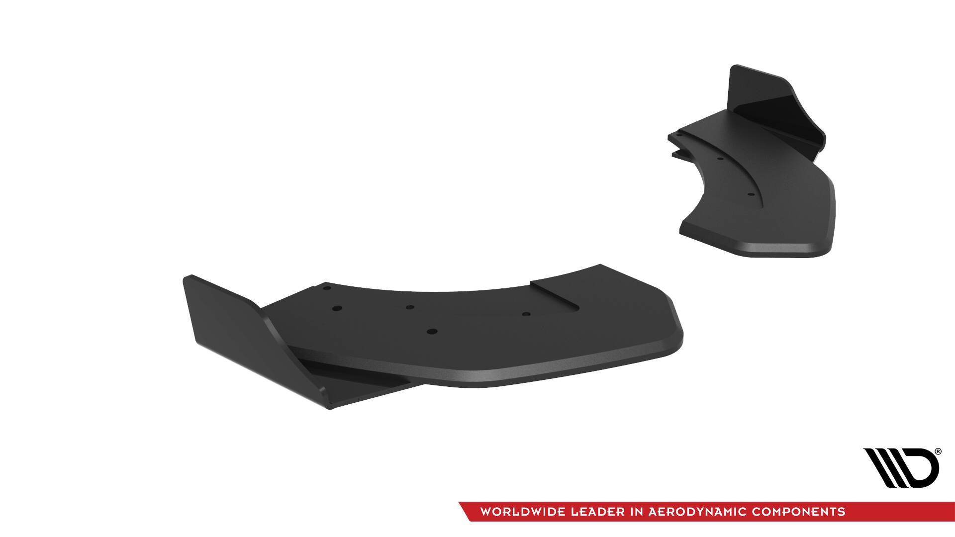 Maxton Design Street Pro Rear Side Splitters + Flaps para Hyundai Veloster N Mk2 - imagen 4