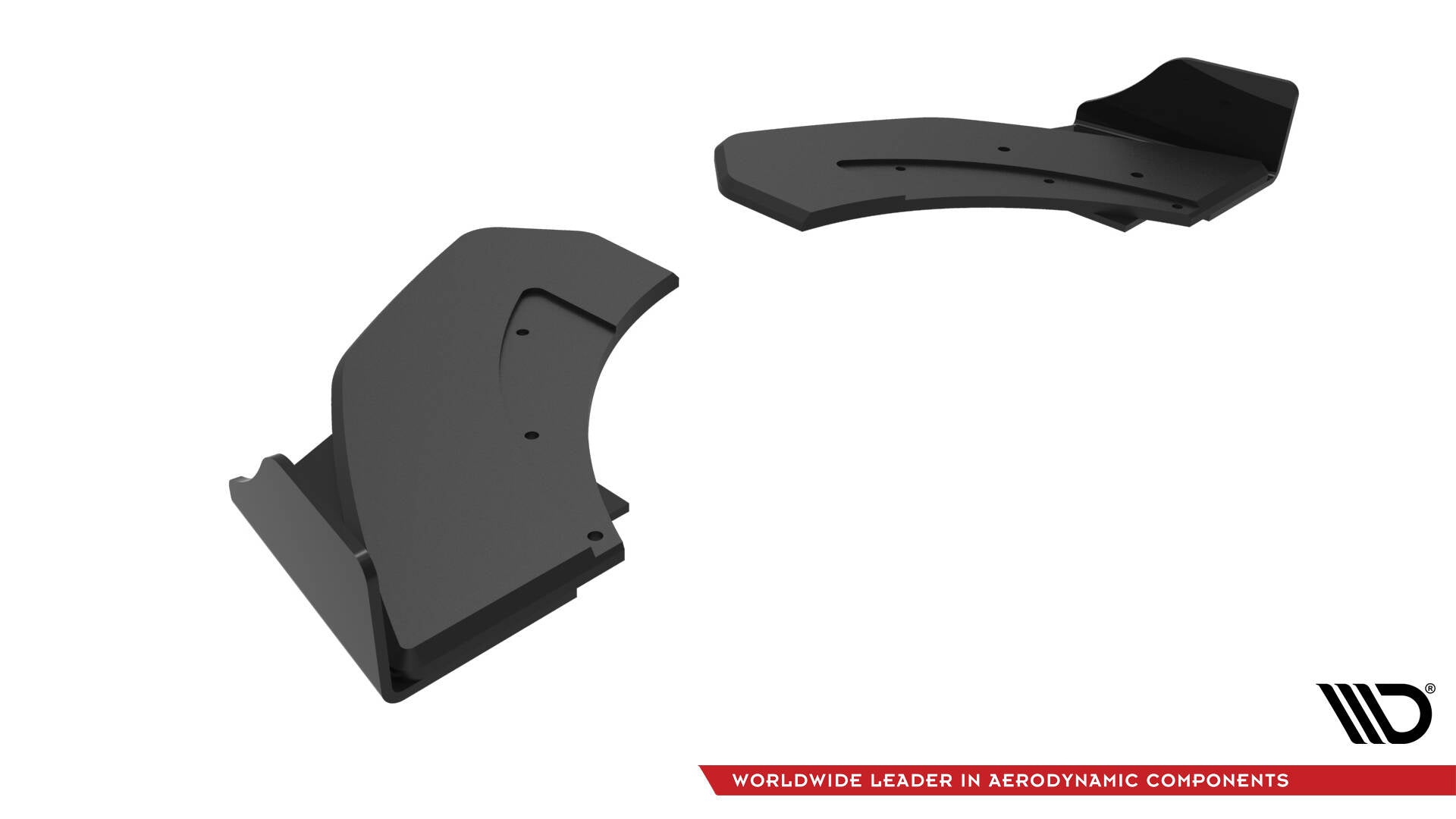 Maxton Design Street Pro Rear Side Splitters + Flaps para Hyundai Veloster N Mk2 - imagen 5