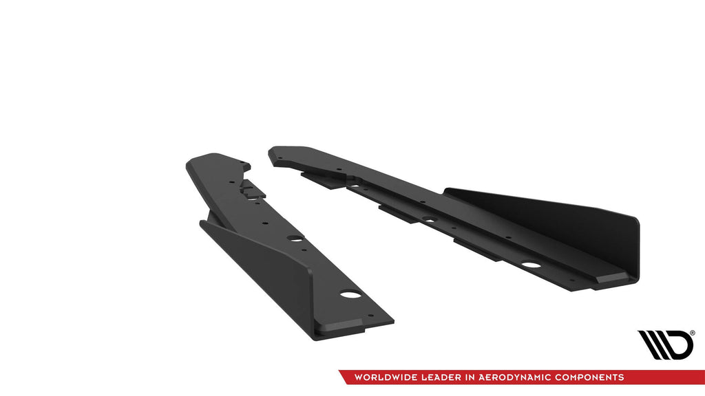 Maxton Design Street Pro Rear Side Splitters + Flaps para Kia Proceed GT Mk1 Facelift - imagen 5