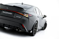 Maxton Design Street Pro Rear Side Splitters + Flaps para Lexus IS 500 Mk3 Facelift 2 (XE30) - imagen 1