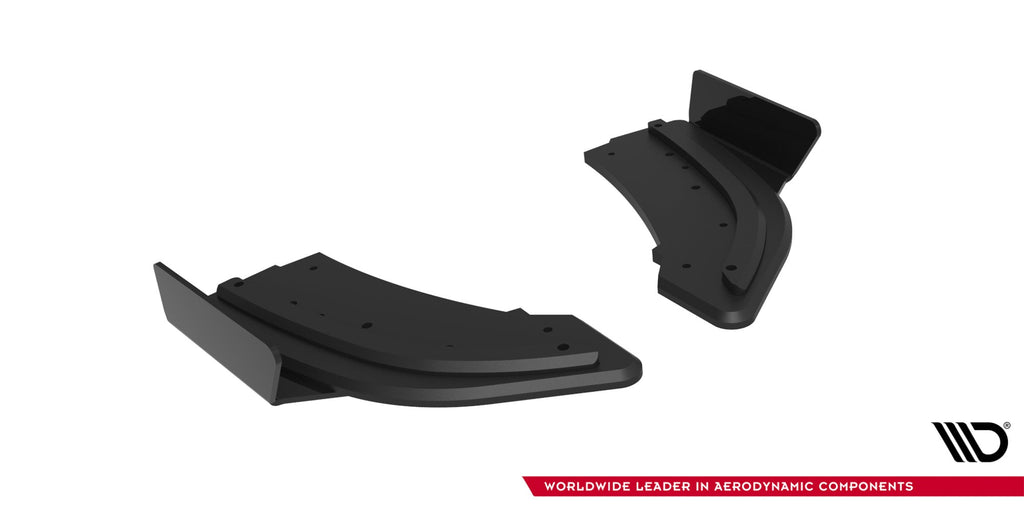 Maxton Design Street Pro Rear Side Splitters + Flaps para Mazda 3 MPS Mk1 EU Version - imagen 5