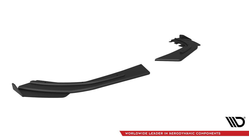 Maxton Design Street Pro Rear Side Splitters + Flaps para Mercedes-AMG A35 Hatchback W177 - imagen 4