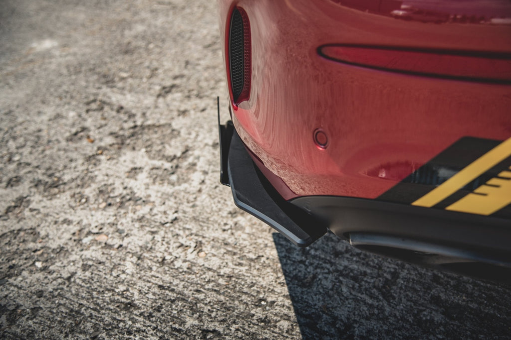 Maxton Design Street Pro Rear Side Splitters + Flaps para Mercedes-AMG C43 Coupe C205 - imagen 4