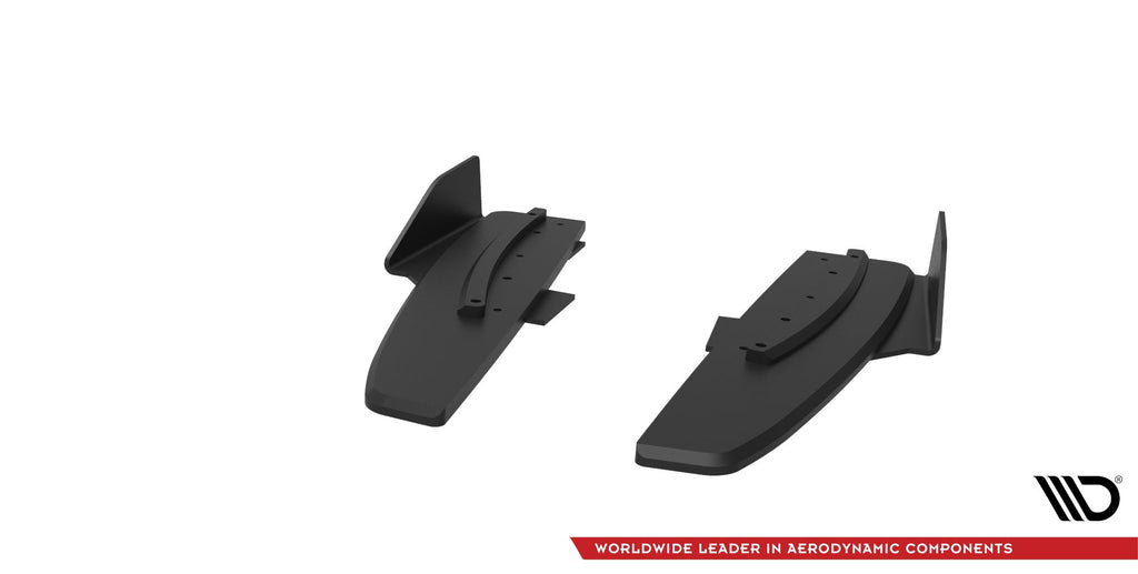 Maxton Design Street Pro Rear Side Splitters + Flaps para Mercedes-AMG CLA 45 C117 Facelift - imagen 5