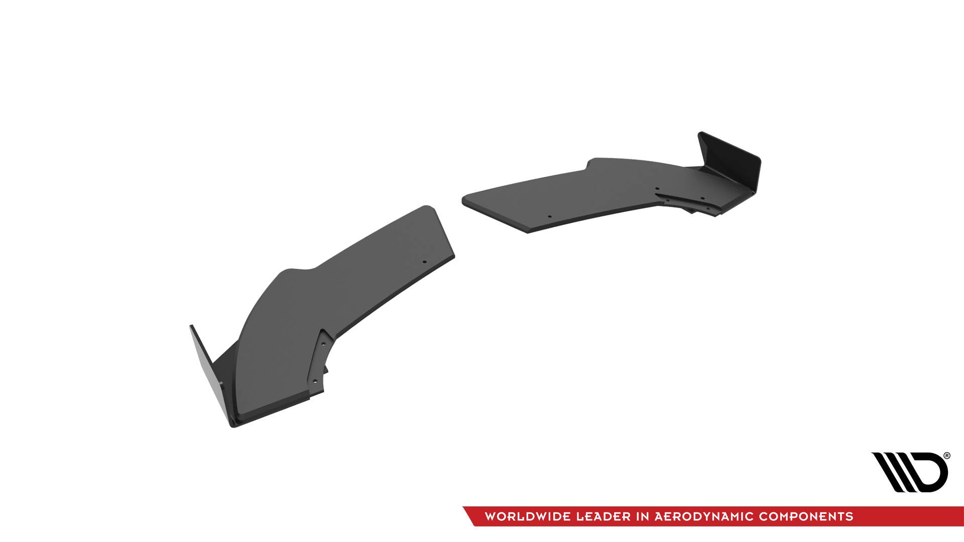 Maxton Design Street Pro Rear Side Splitters + Flaps para Mercedes-Benz A 45 AMG W176 Facelift - imagen 4
