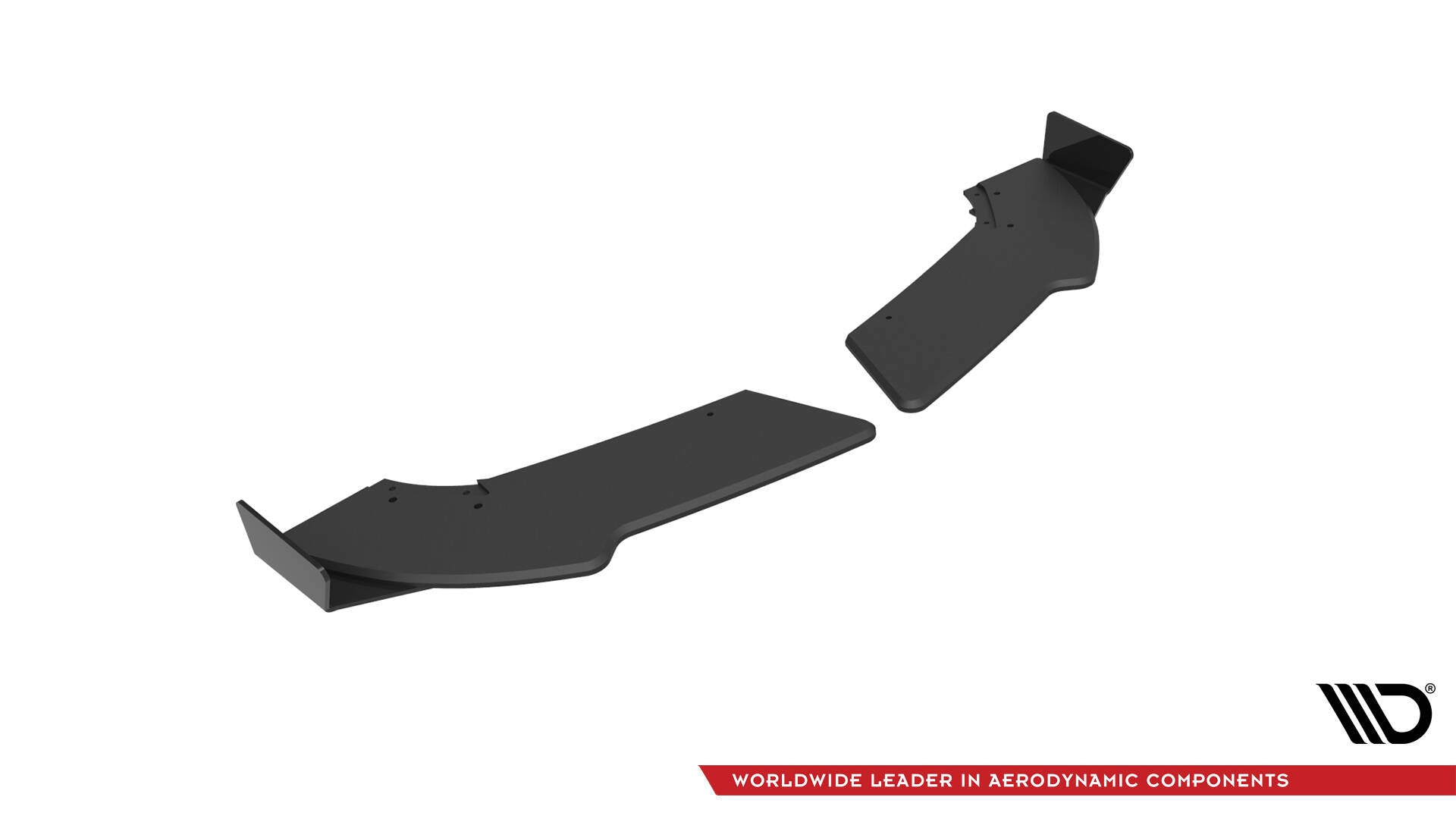 Maxton Design Street Pro Rear Side Splitters + Flaps para Mercedes-Benz A 45 AMG W176 Facelift - imagen 5