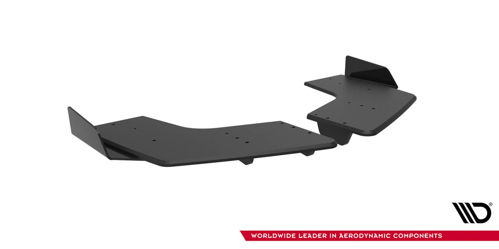Maxton Design Street Pro Rear Side Splitters + Flaps para Mitsubishi Lancer EVO X - imagen 5