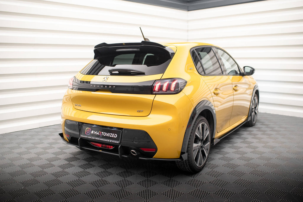Maxton Design Street Pro Rear Side Splitters + Flaps para Peugeot 208 GT Mk2 - imagen 3