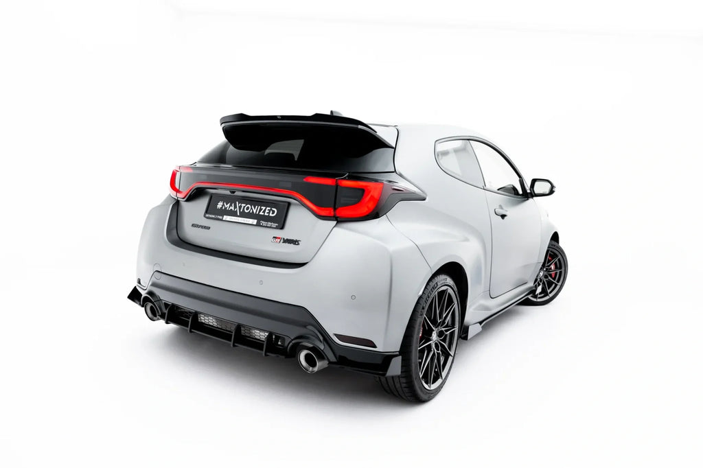 Maxton Design Street Pro Rear Side Splitters + Flaps para Toyota GR Yaris Mk4 Facelift - imagen 3