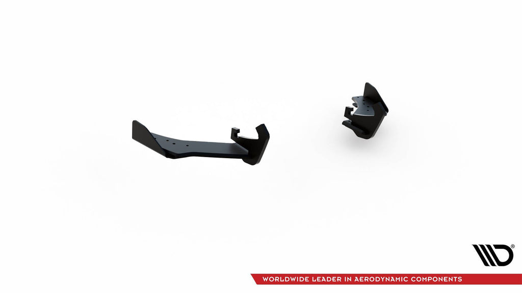 Maxton Design Street Pro Rear Side Splitters + Flaps para Volkswagen Golf Mk7 R Facelift - imagen 4