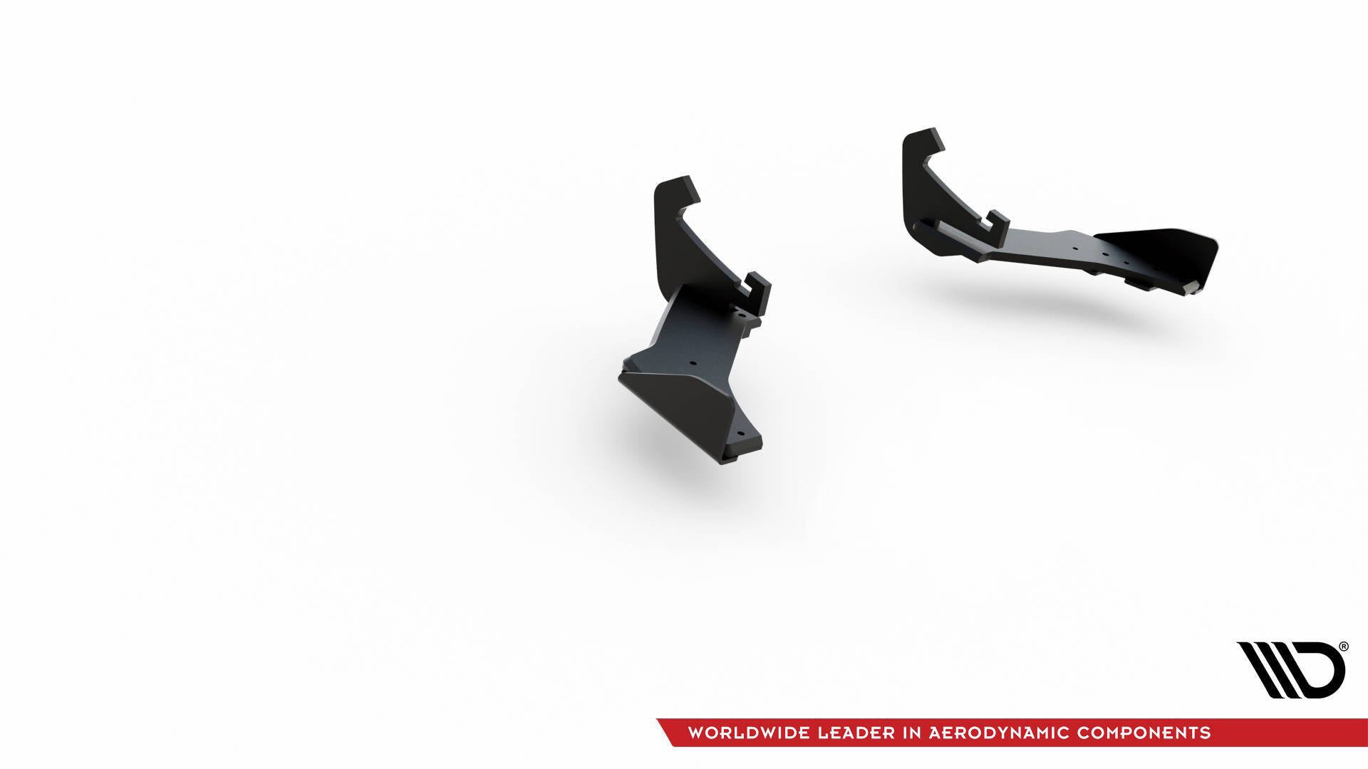Maxton Design Street Pro Rear Side Splitters + Flaps para Volkswagen Golf Mk7 R Facelift - imagen 5