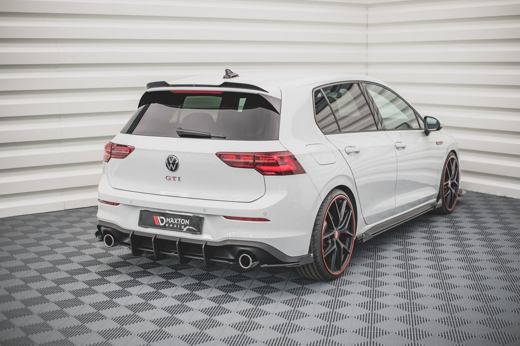 Maxton Design Street Pro Rear Side Splitters + Flaps para Volkswagen Golf GTI / GTE / R-Line Mk8 - imagen 6