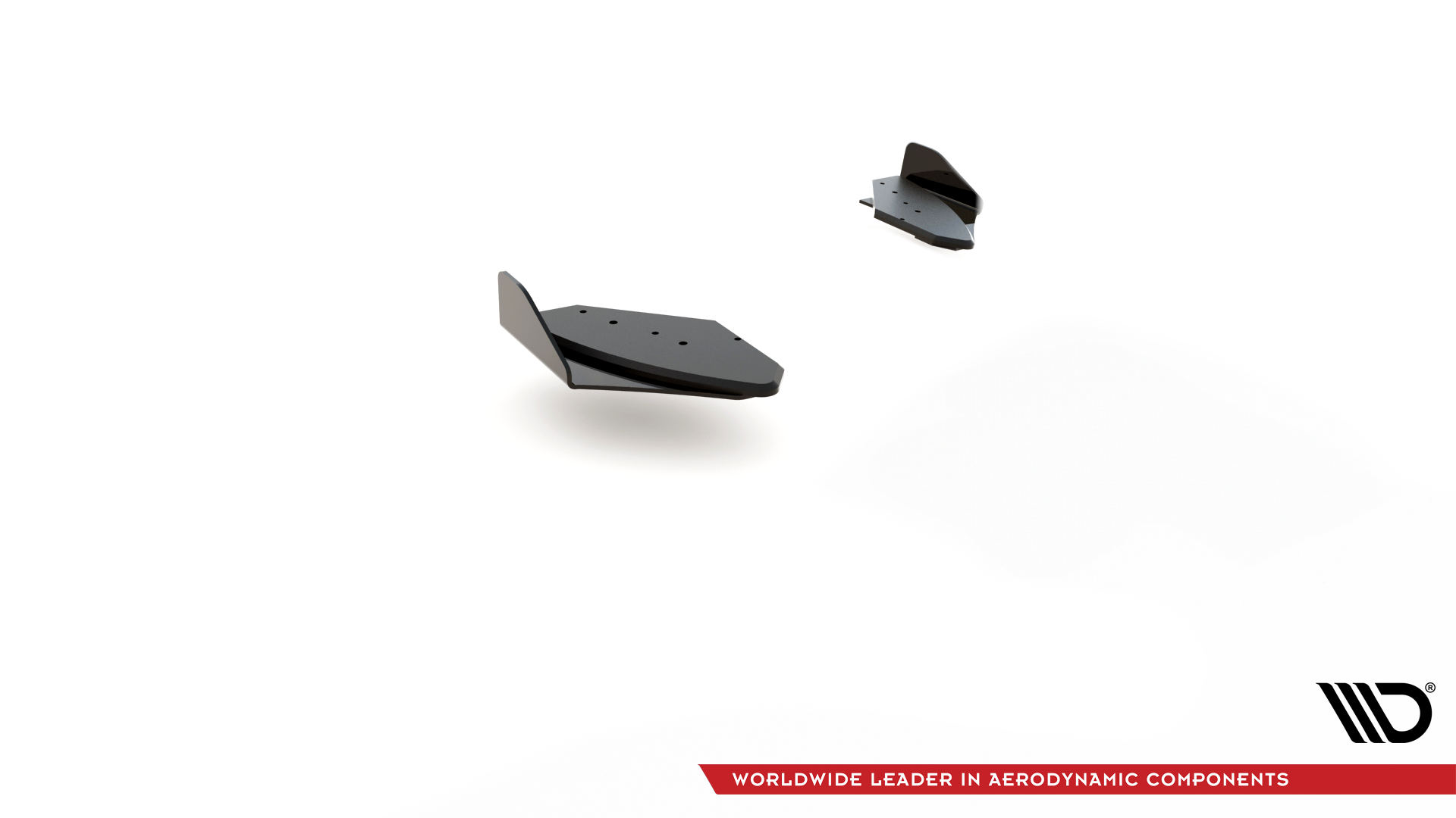 Maxton Design Street Pro Rear Side Splitters + Flaps para Volkswagen Golf GTI Mk6 - imagen 5