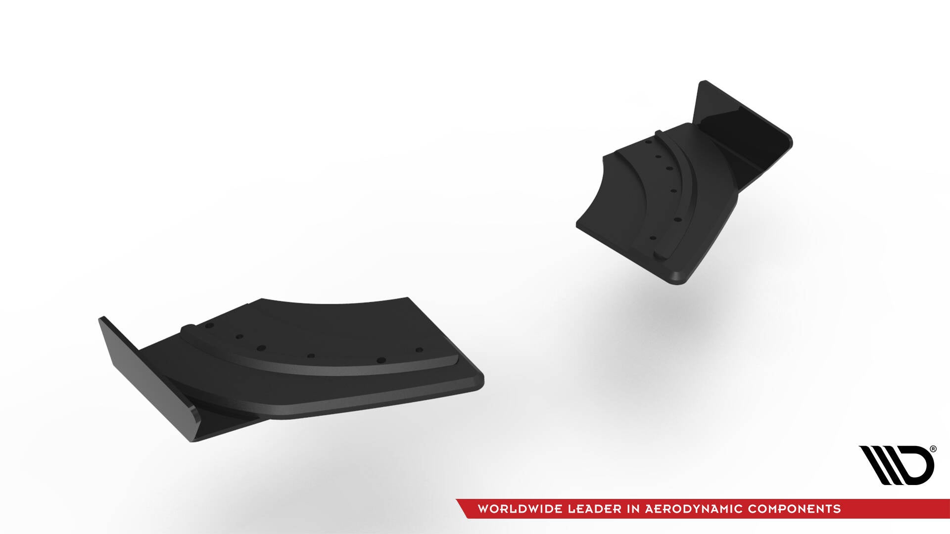 Maxton Design Street Pro Rear Side Splitters + Flaps para Volkswagen Scirocco R Mk3 - imagen 3