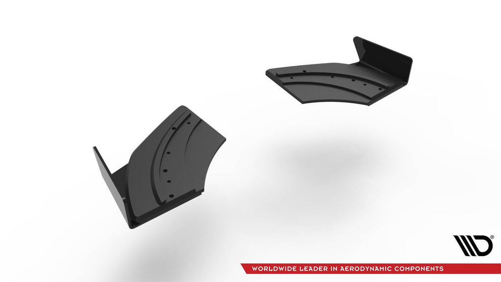 Maxton Design Street Pro Rear Side Splitters + Flaps para Volkswagen Scirocco R Mk3 - imagen 4