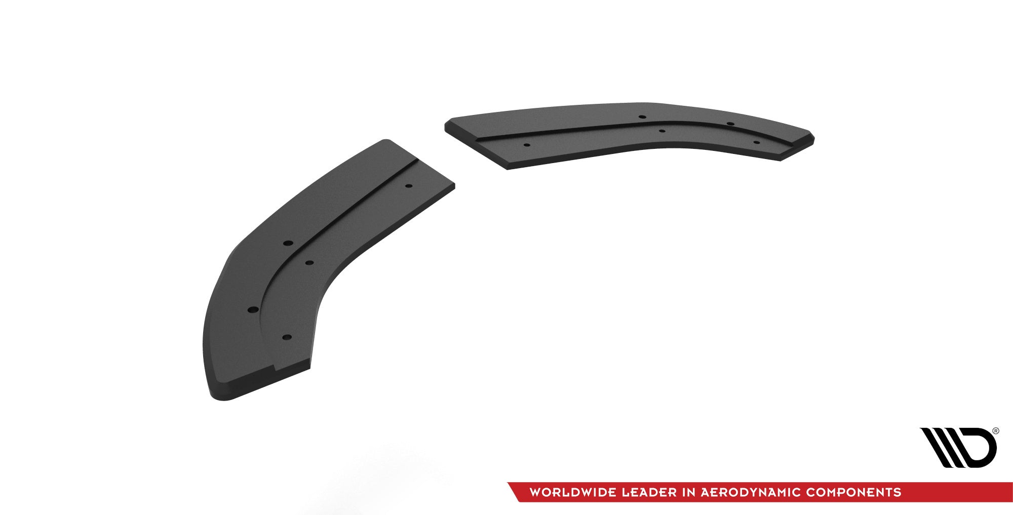 Maxton Design Street Pro Rear Side Splitters para Ford Fiesta ST Mk6 - imagen 5