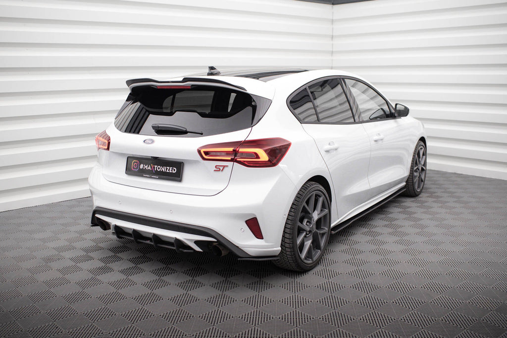 Maxton Design Street Pro Rear Side Splitters para Ford Focus ST Mk4 - imagen 2