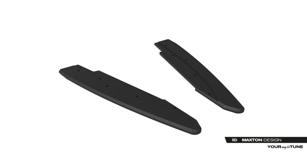 Maxton Design Street Pro Rear Side Splitters para Ford Mustang Dark Horse Mk7 - imagen 6