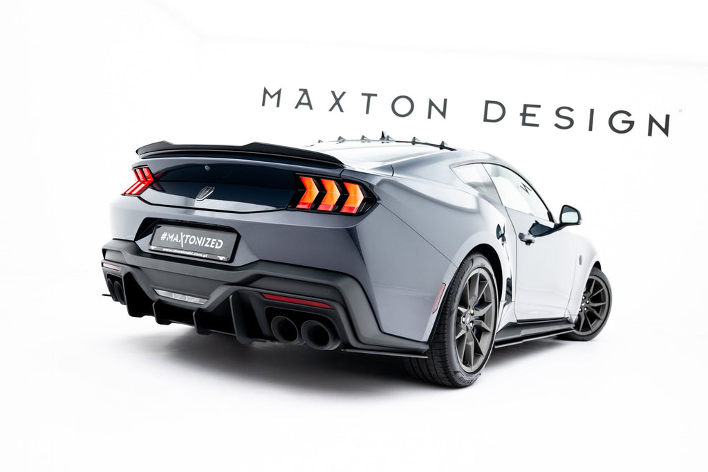 Maxton Design Street Pro Rear Side Splitters para Ford Mustang Dark Horse Mk7 - imagen 3