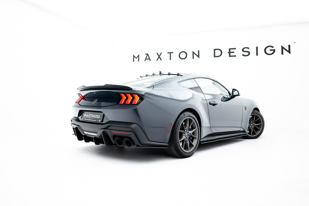 Maxton Design Street Pro Rear Side Splitters para Ford Mustang Dark Horse Mk7 - imagen 5