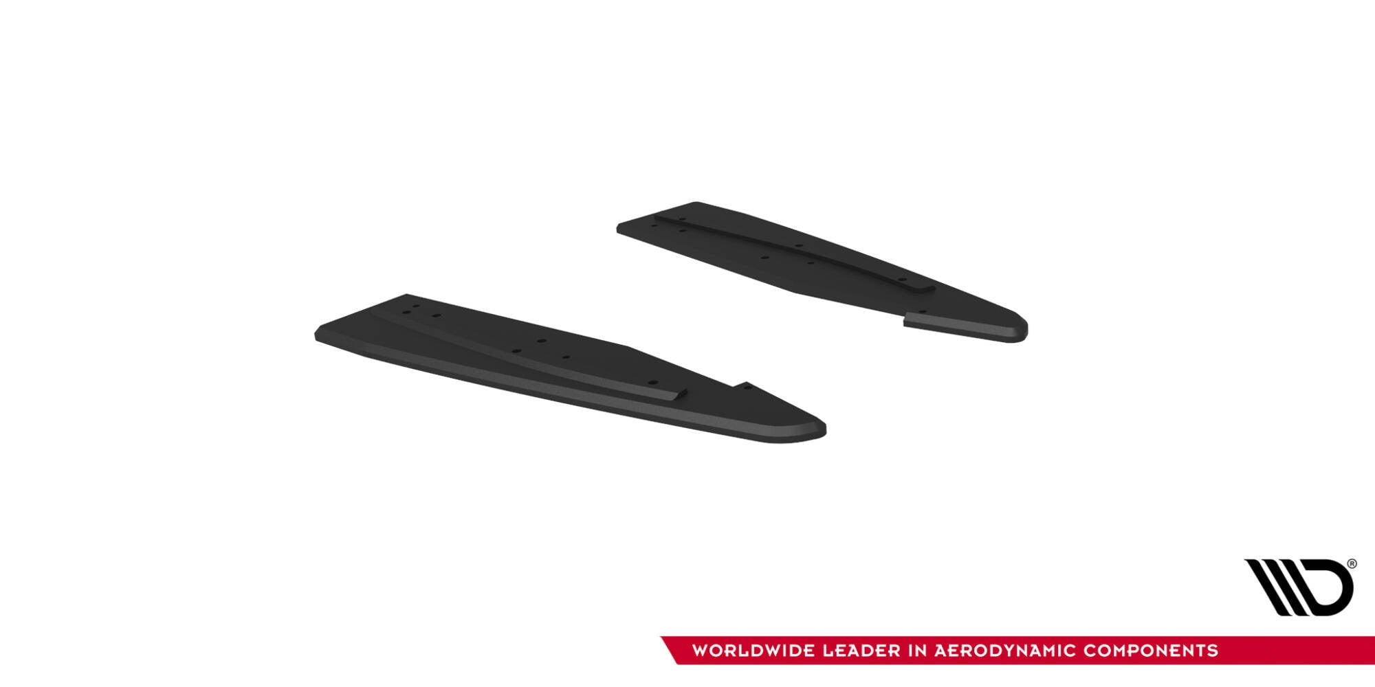 Maxton Design Street Pro Rear Side Splitters para Ford Mustang GT Mk6 - imagen 4