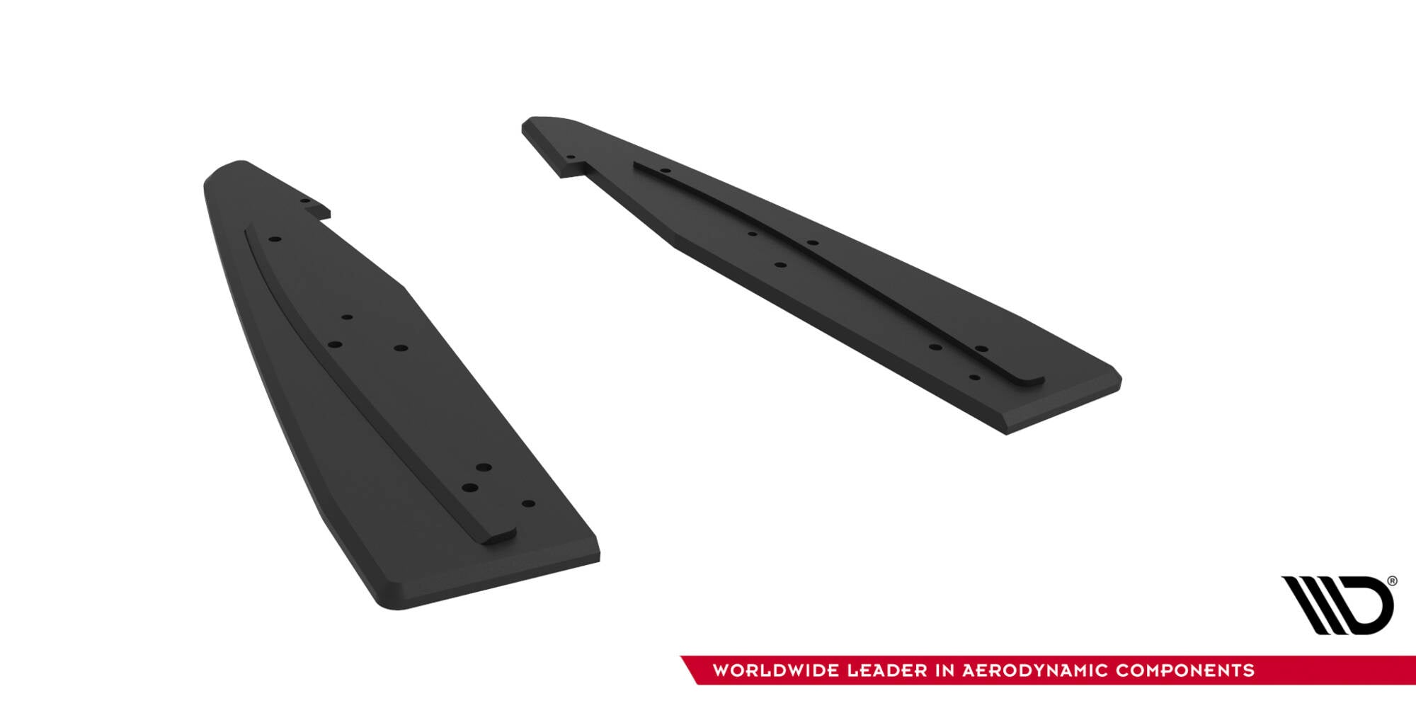 Maxton Design Street Pro Rear Side Splitters para Ford Mustang GT Mk6 - imagen 5