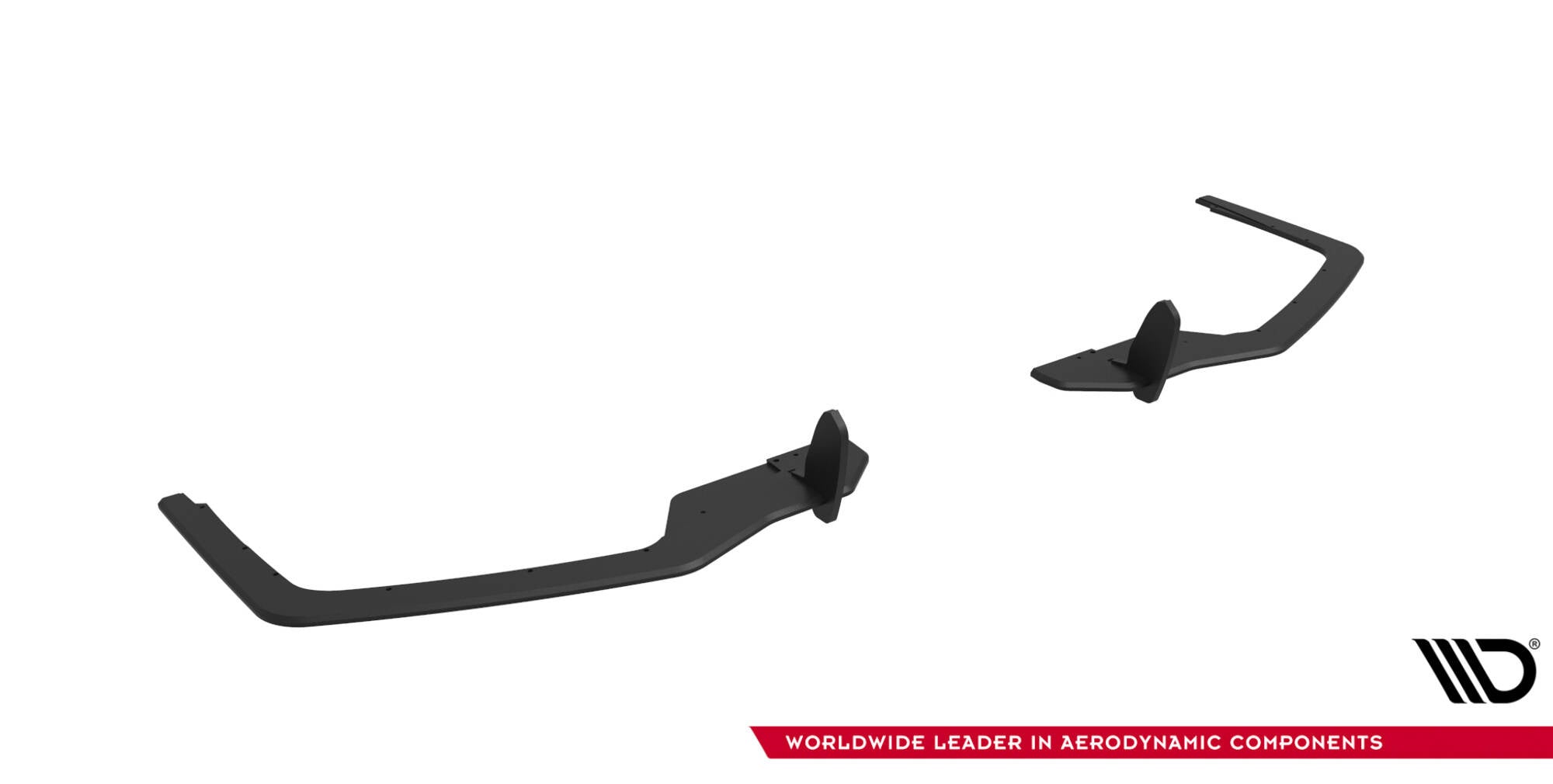 Maxton Design Street Pro Rear Side Splitters para Honda Civic Sport Mk 10 - imagen 4