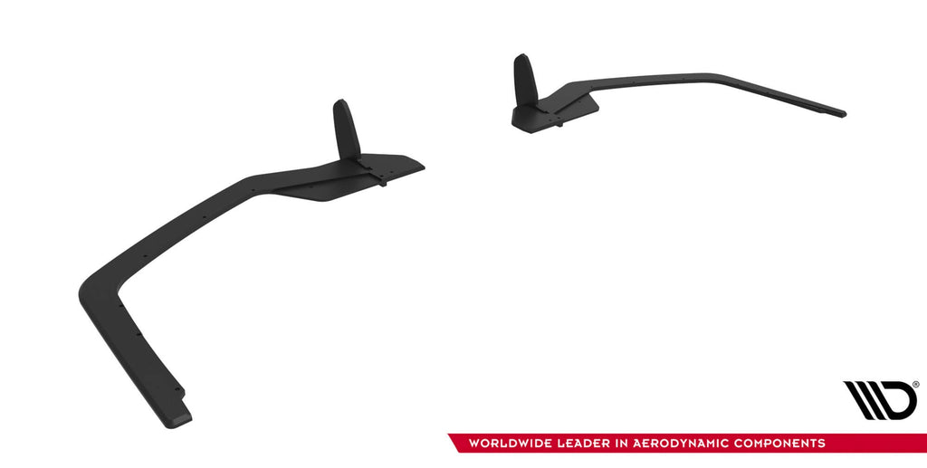 Maxton Design Street Pro Rear Side Splitters para Honda Civic Sport Mk 10 - imagen 5