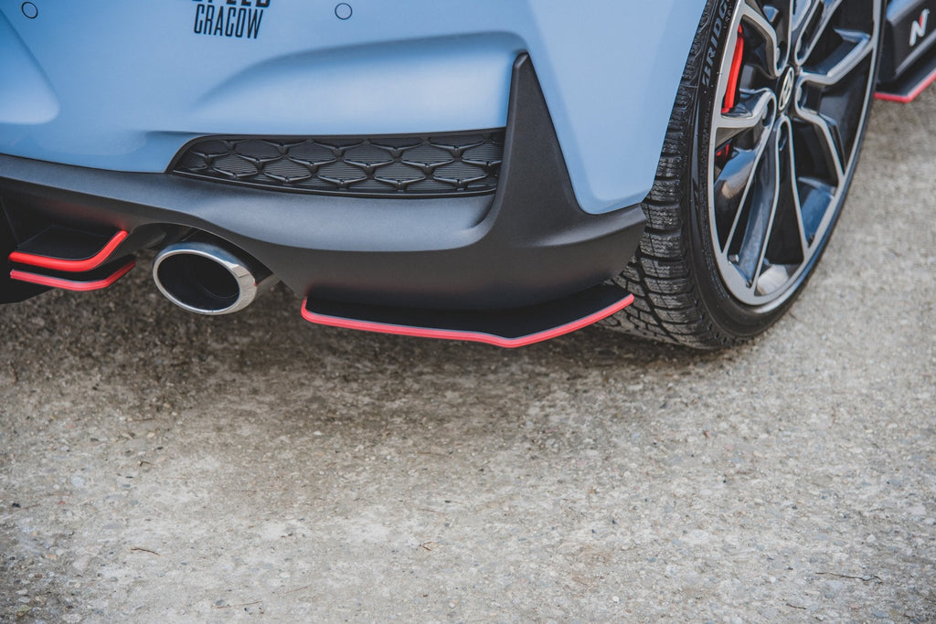 Maxton Design Street Pro Rear Side Splitters para Hyundai I30 N Mk3 Hatchback - imagen 7
