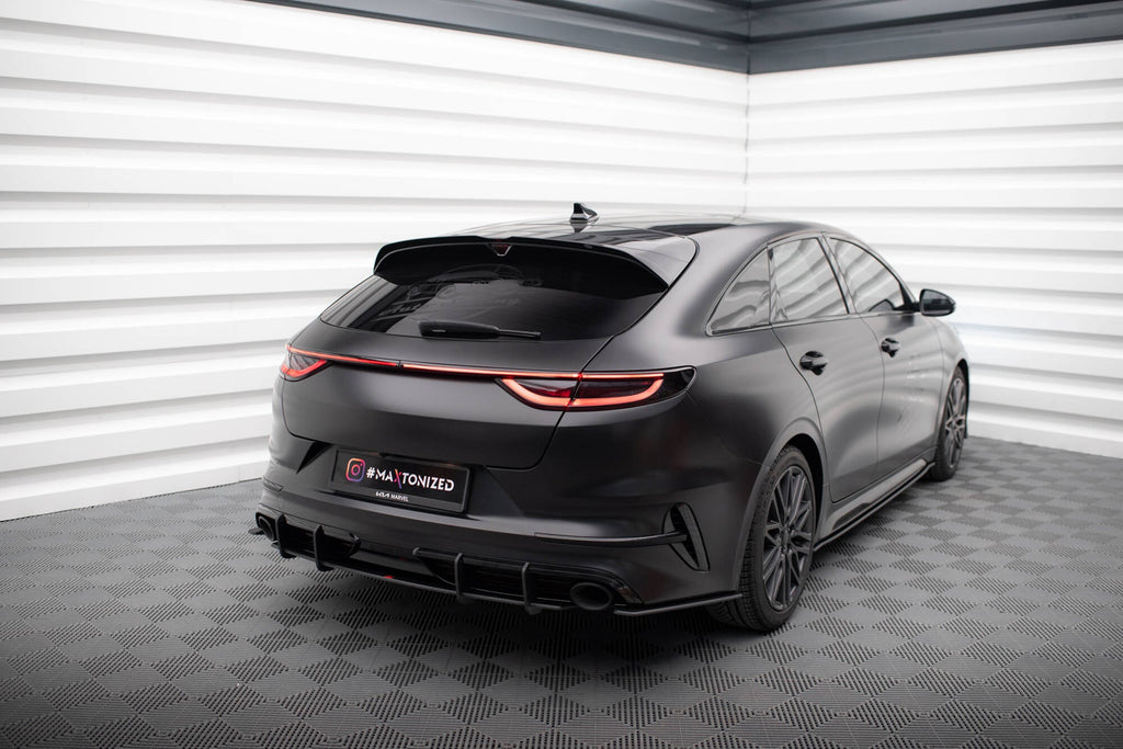 Maxton Design Street Pro Rear Side Splitters para Kia Proceed GT Mk1 Facelift - imagen 2