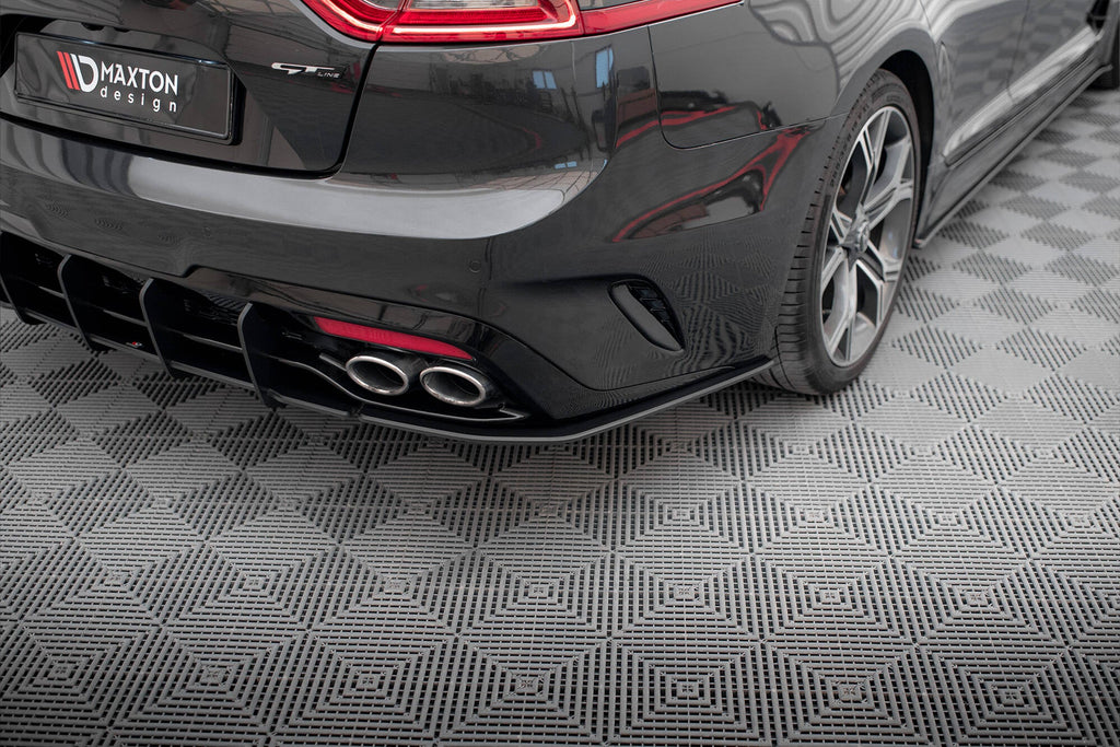 Maxton Design Street Pro Rear Side Splitters para Kia Stinger GT / GT-Line Mk1 - imagen 1