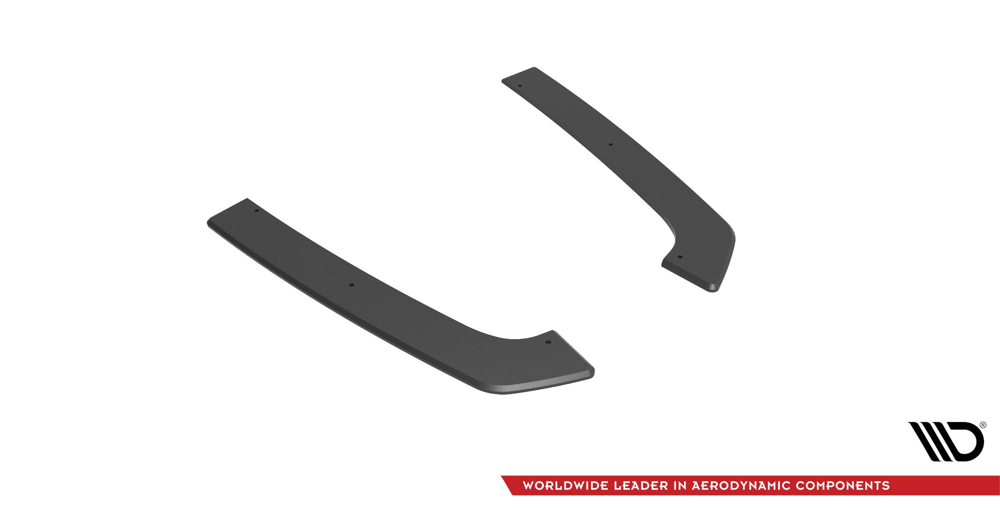 Maxton Design Street Pro Rear Side Splitters para Lexus GS F Mk4 Facelift - imagen 4