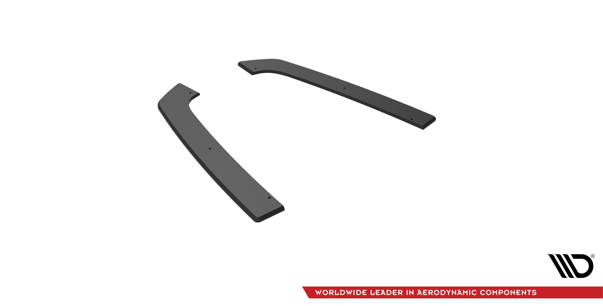 Maxton Design Street Pro Rear Side Splitters para Lexus GS F Mk4 Facelift - imagen 5