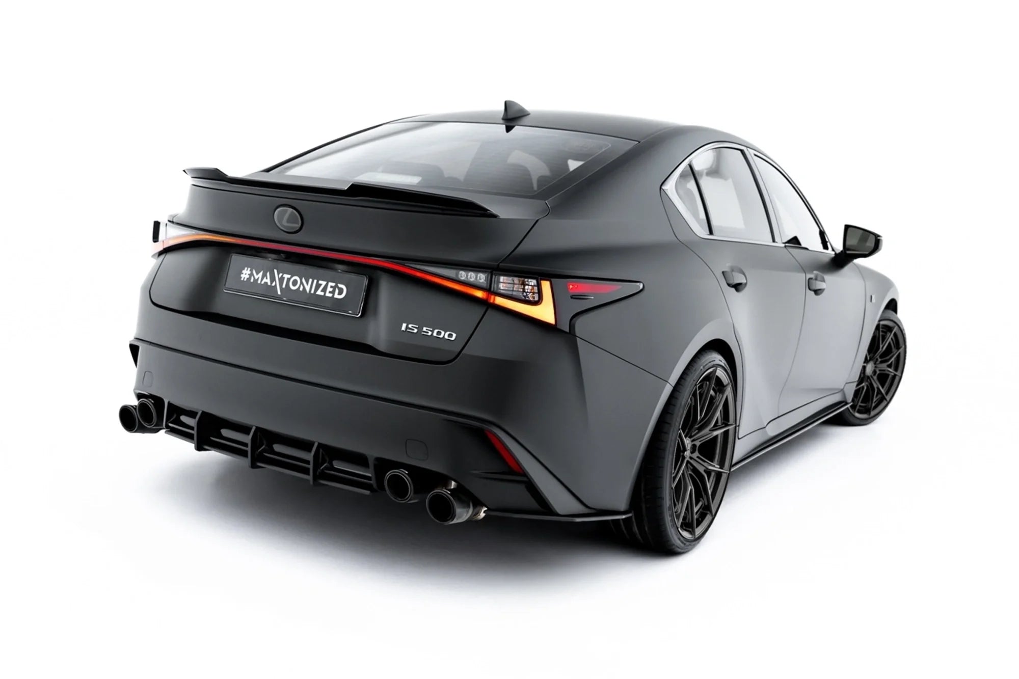 Maxton Design Street Pro Rear Side Splitters para Lexus IS 500 Mk3 Facelift 2 (XE30) - imagen 2