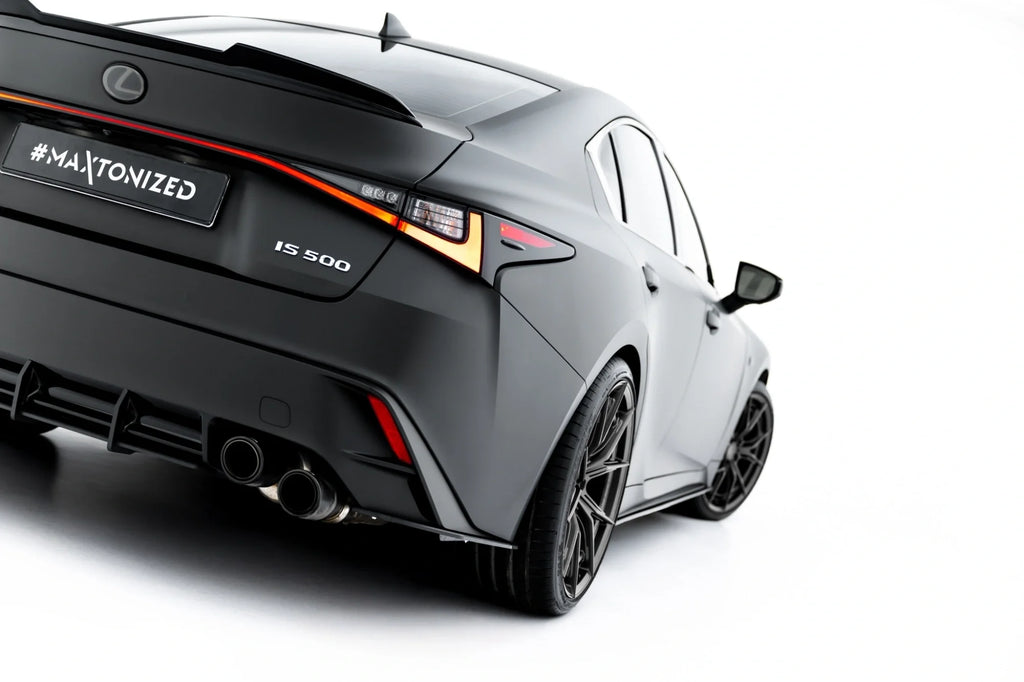 Maxton Design Street Pro Rear Side Splitters para Lexus IS 500 Mk3 Facelift 2 (XE30) - imagen 1