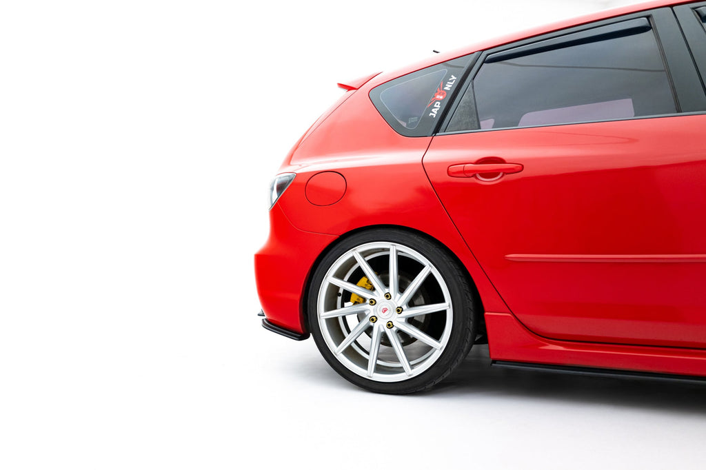 Maxton Design Street Pro Rear Side Splitters para Mazda 3 MPS Mk1 EU Version - imagen 3