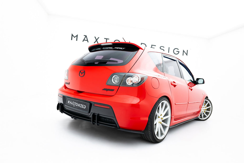 Maxton Design Street Pro Rear Side Splitters para Mazda 3 MPS Mk1 EU Version - imagen 4