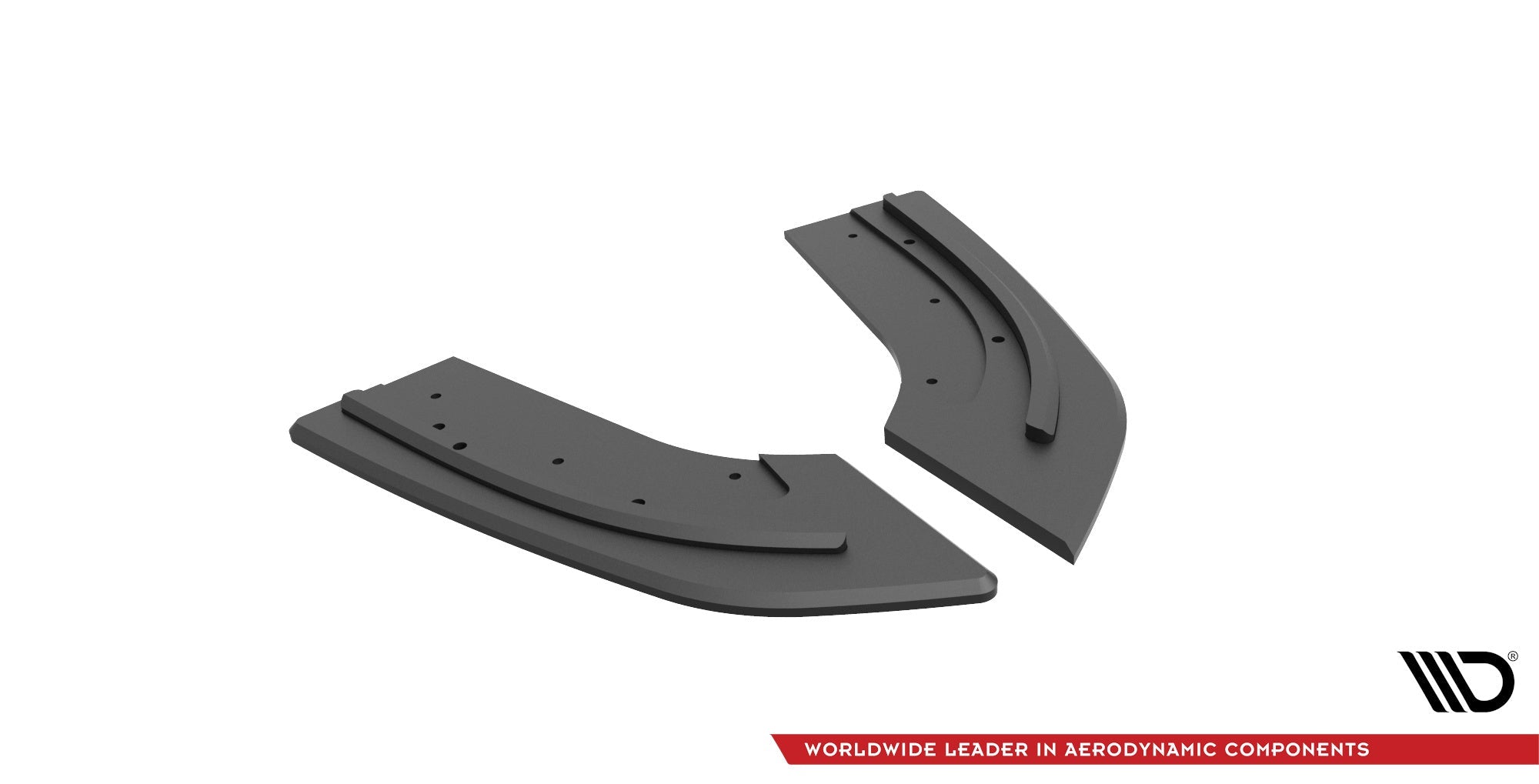 Maxton Design Street Pro Rear Side Splitters para Mazda 3 MPS Mk1 US-Spec Version - imagen 4