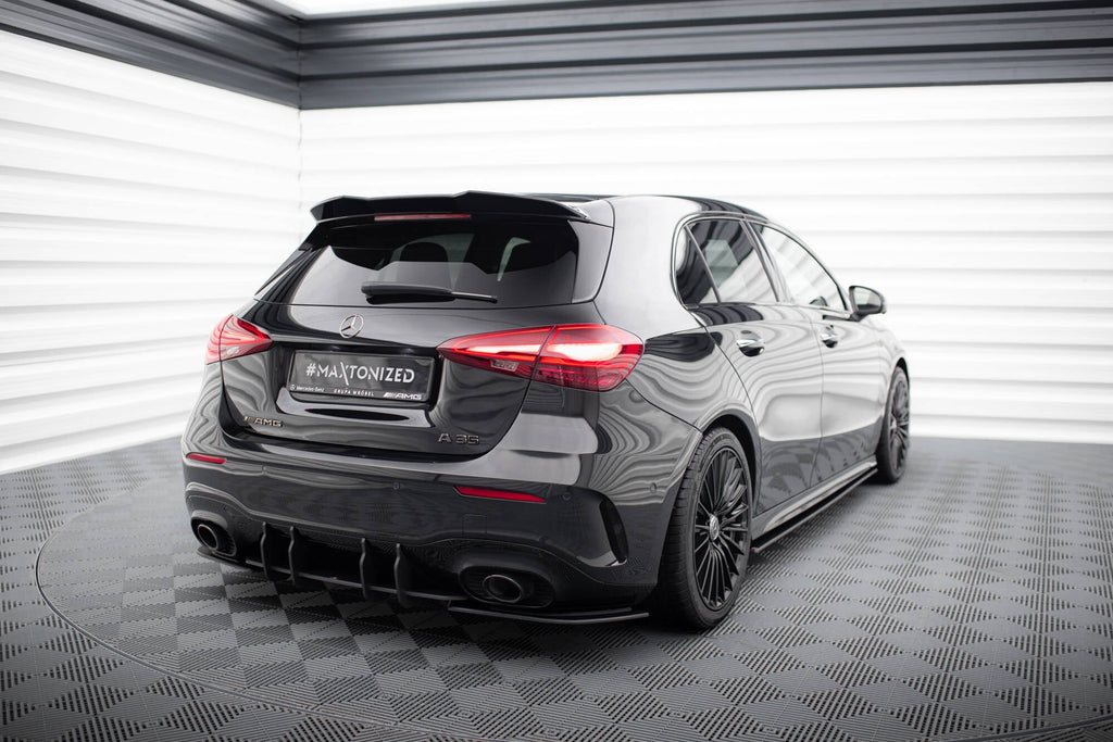 Maxton Design Street Pro Rear Side Splitters para Mercedes-AMG A35 Hatchback W177 - imagen 2