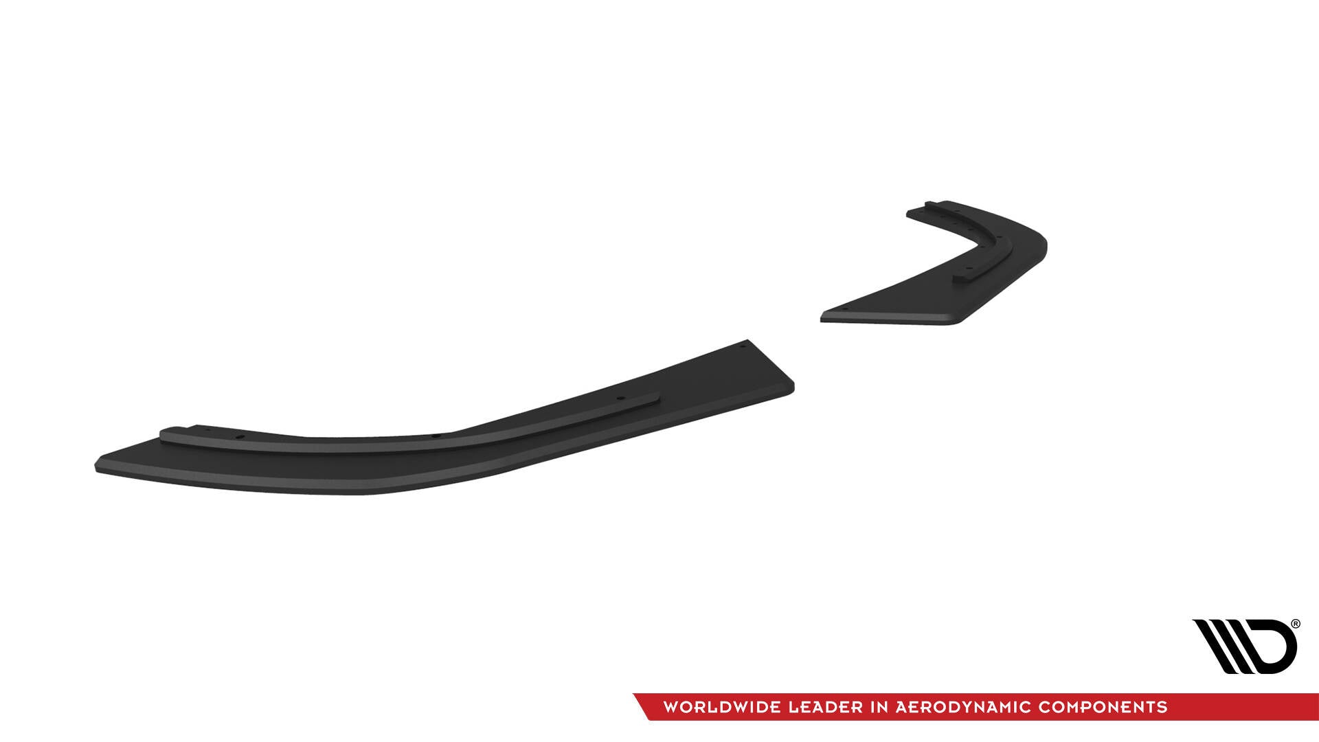 Maxton Design Street Pro Rear Side Splitters para Mercedes-AMG A35 Hatchback W177 - imagen 4