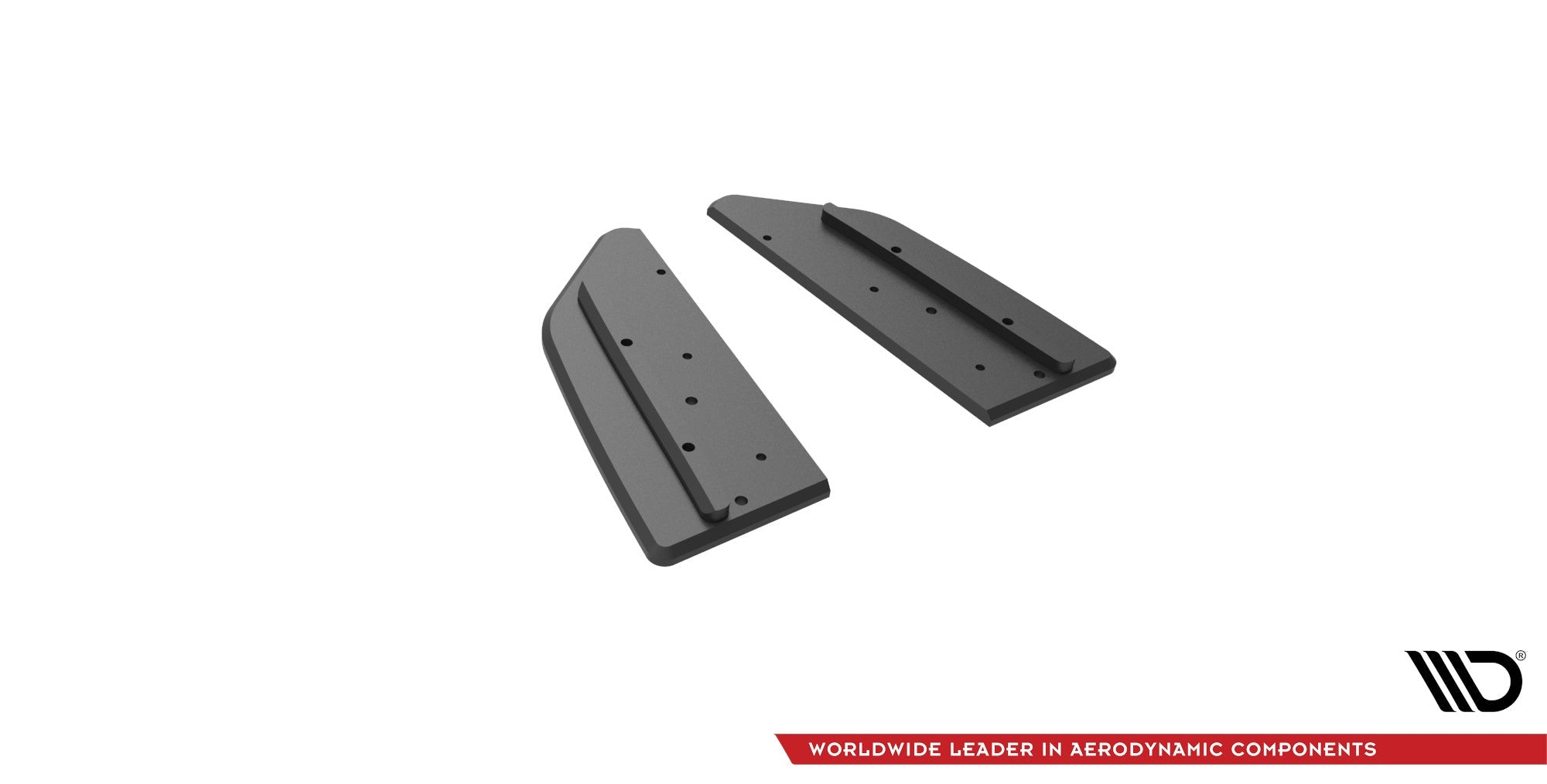Maxton Design Street Pro Rear Side Splitters para Mercedes-AMG C43 Coupe / Cabrio C205 Facelift / A205 Facelift - imagen 4