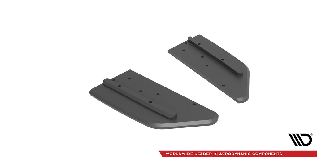 Maxton Design Street Pro Rear Side Splitters para Mercedes-AMG C43 Coupe / Cabrio C205 Facelift / A205 Facelift - imagen 5