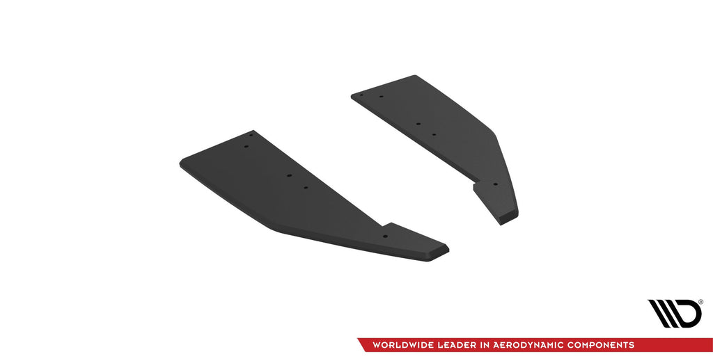 Maxton Design Street Pro Rear Side Splitters para Mercedes-AMG C63 Sedan / Estate W205 Facelift - imagen 4