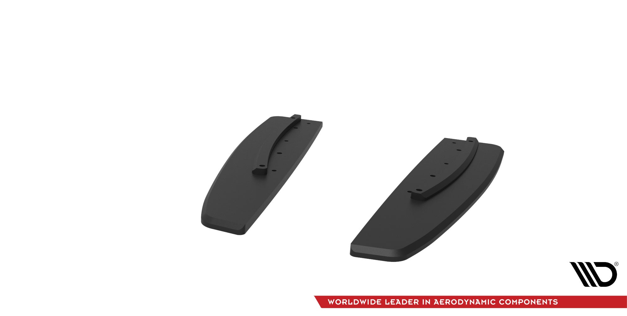 Maxton Design Street Pro Rear Side Splitters para Mercedes-AMG CLA 45 C117 Facelift - imagen 4