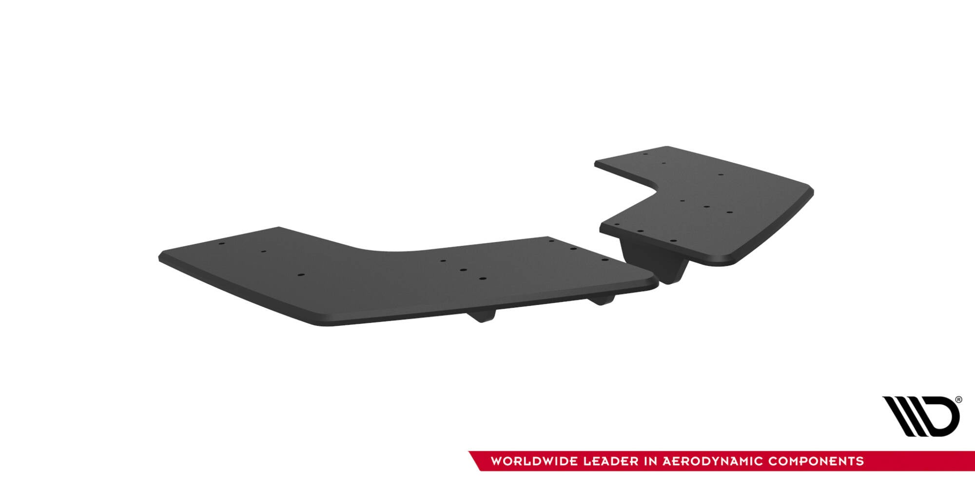 Maxton Design Street Pro Rear Side Splitters para Mitsubishi Lancer EVO X - imagen 5