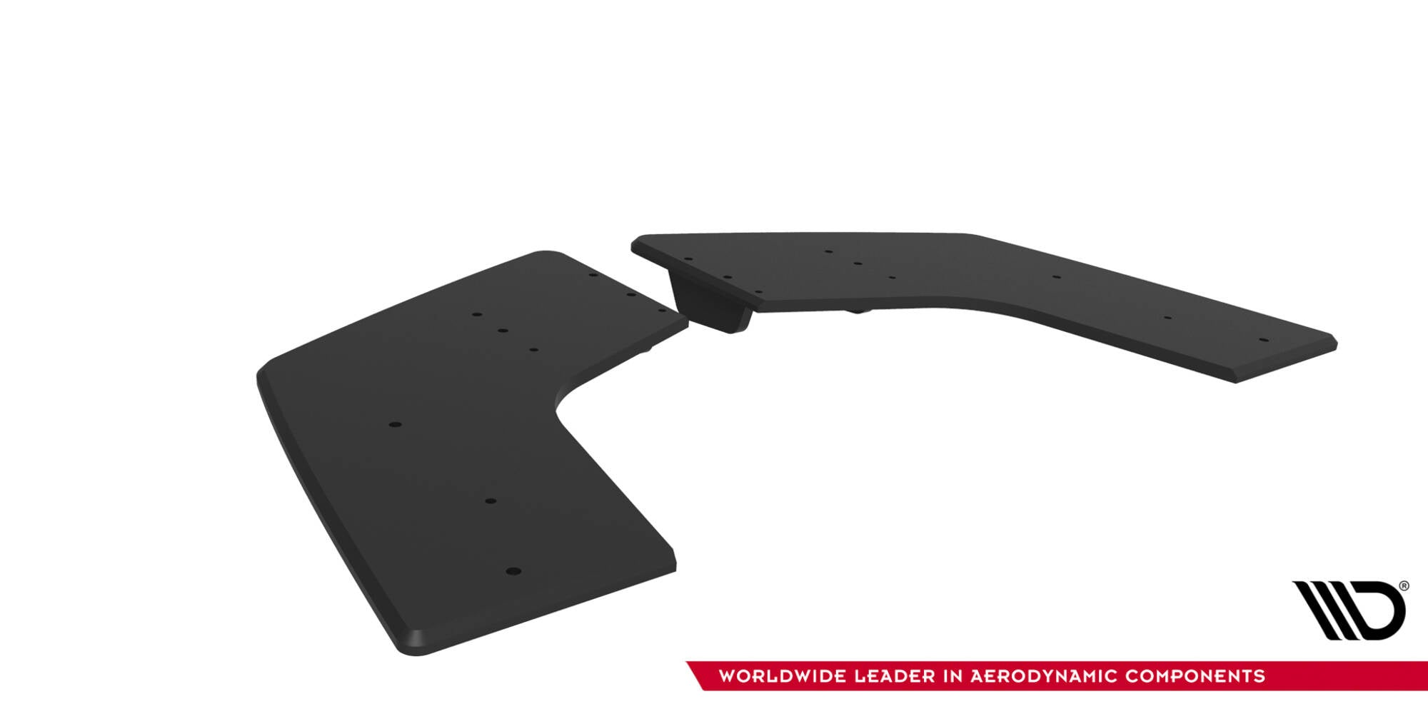 Maxton Design Street Pro Rear Side Splitters para Mitsubishi Lancer EVO X - imagen 6