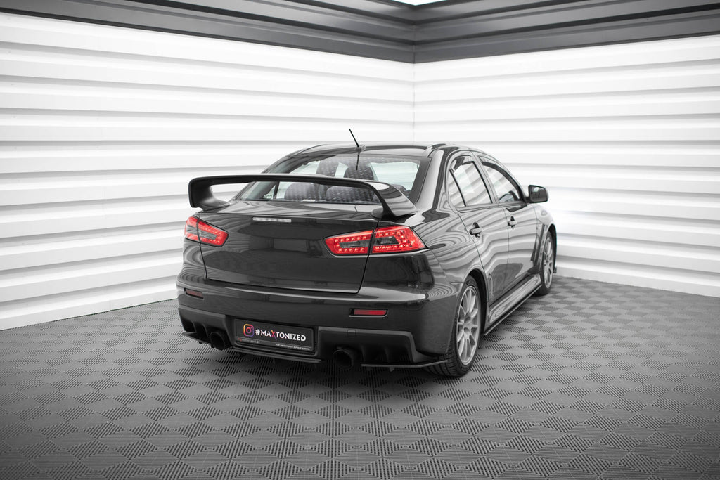 Maxton Design Street Pro Rear Side Splitters para Mitsubishi Lancer EVO X - imagen 2