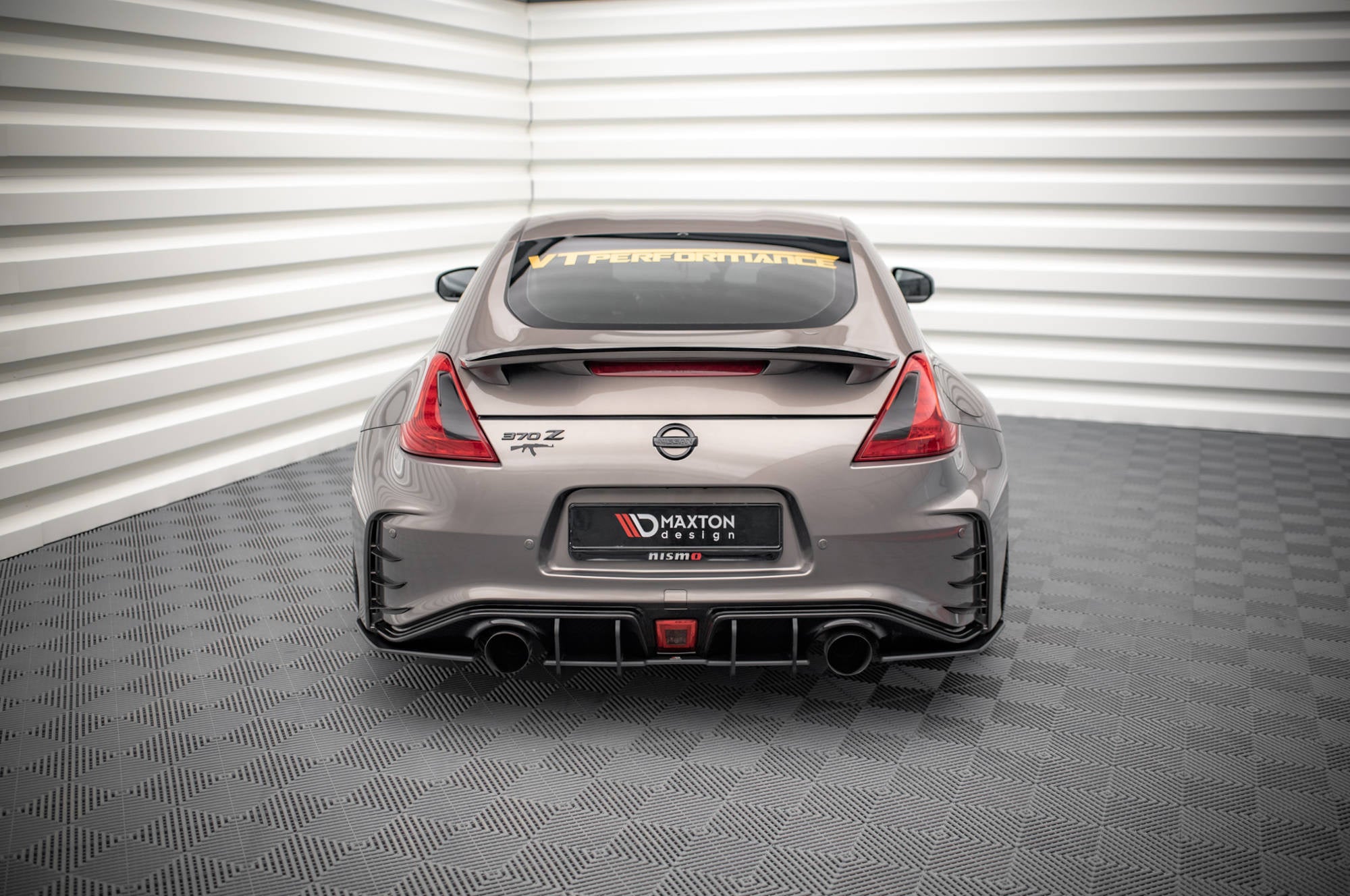 Maxton Design Street Pro Rear Side Splitters para Nissan 370Z Nismo Facelift - imagen 3