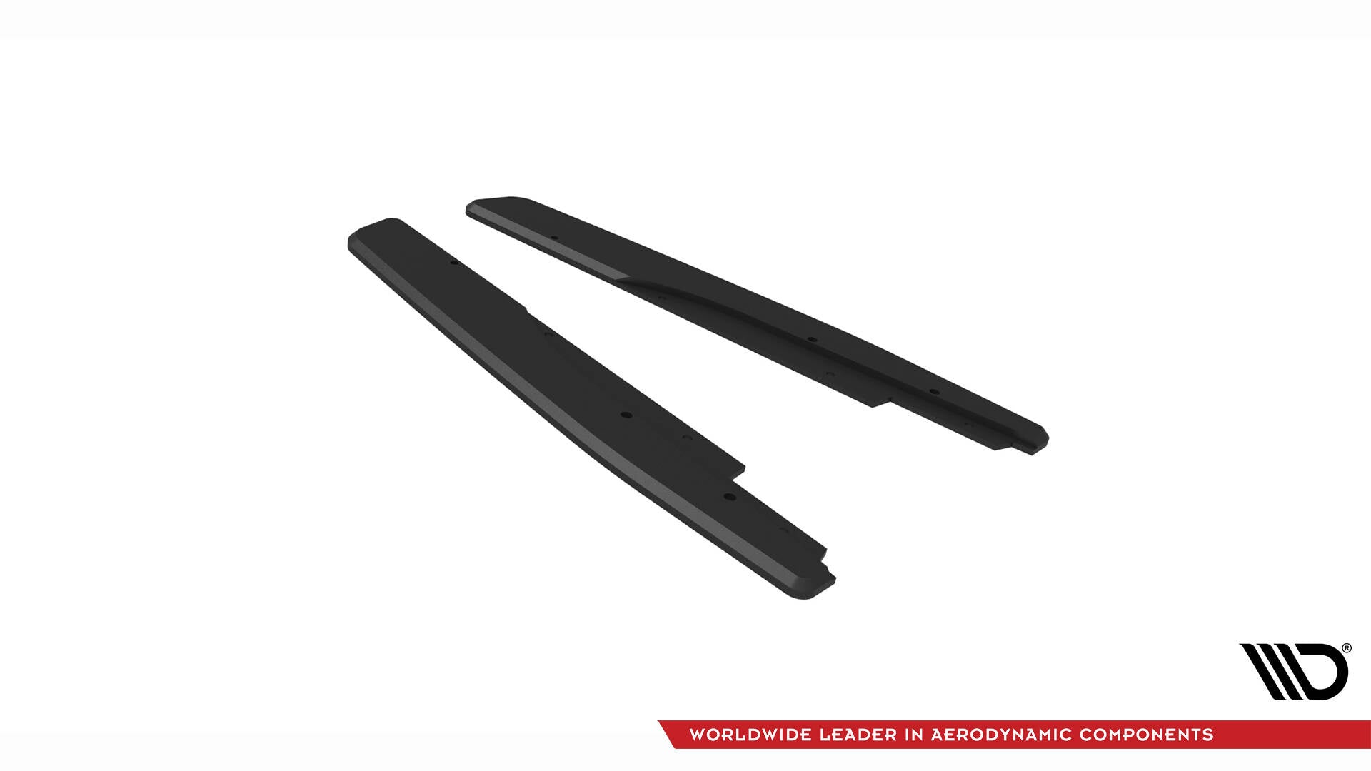 Maxton Design Street Pro Rear Side Splitters para Nissan GTR R35 Facelift - imagen 3